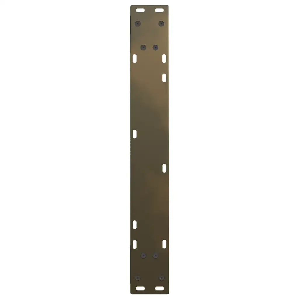 Gambe per tavolo da pranzo a forma di V 3 pz in acciaio naturale 70x(72-73,3) cm 4012663