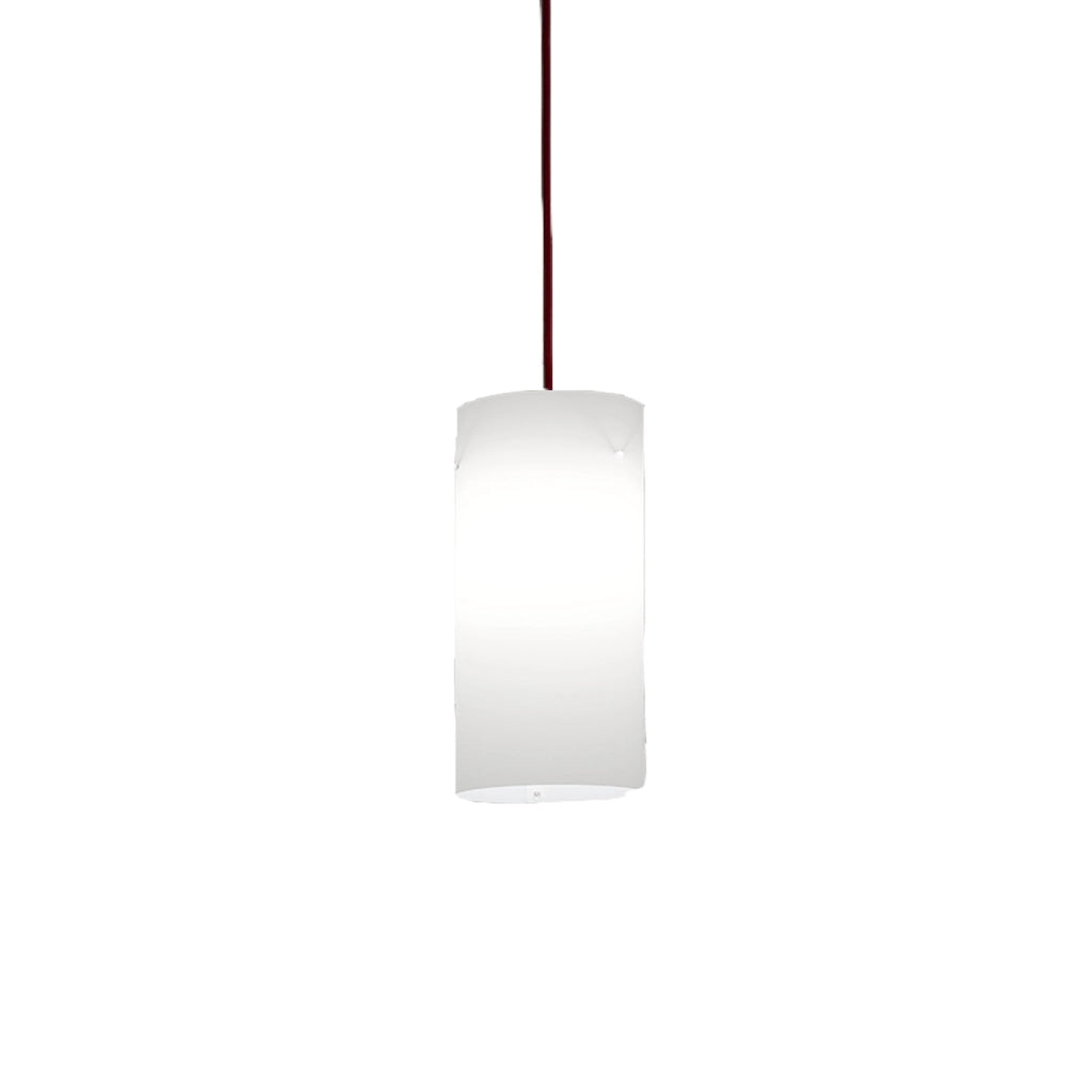 Sospensione Moderna Decolight Polilux ® Bianco Materie Plastiche 1 Luce E27