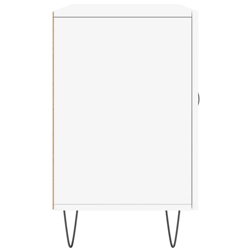 Credenza | Madia | Buffet da pranzo | Armadio da pranzo Bianca 100x36x60 cm in Legno Multistrato