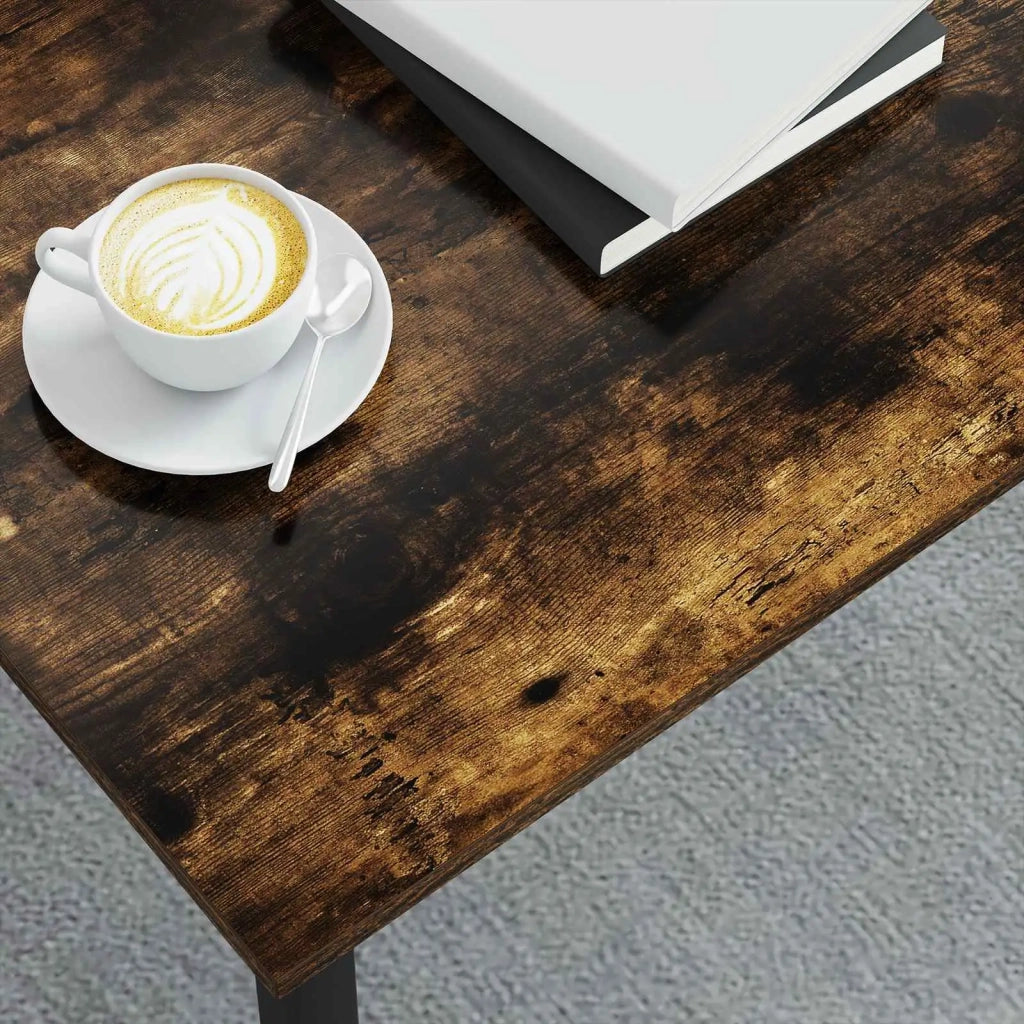 Tavolino da salotto Quercia Fumosa 100 x 100 x 45 cm 892586