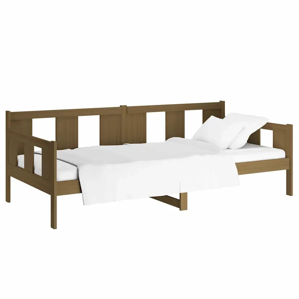 Dormeuse in Legno Massello di Pino Miele 90x190 cm
