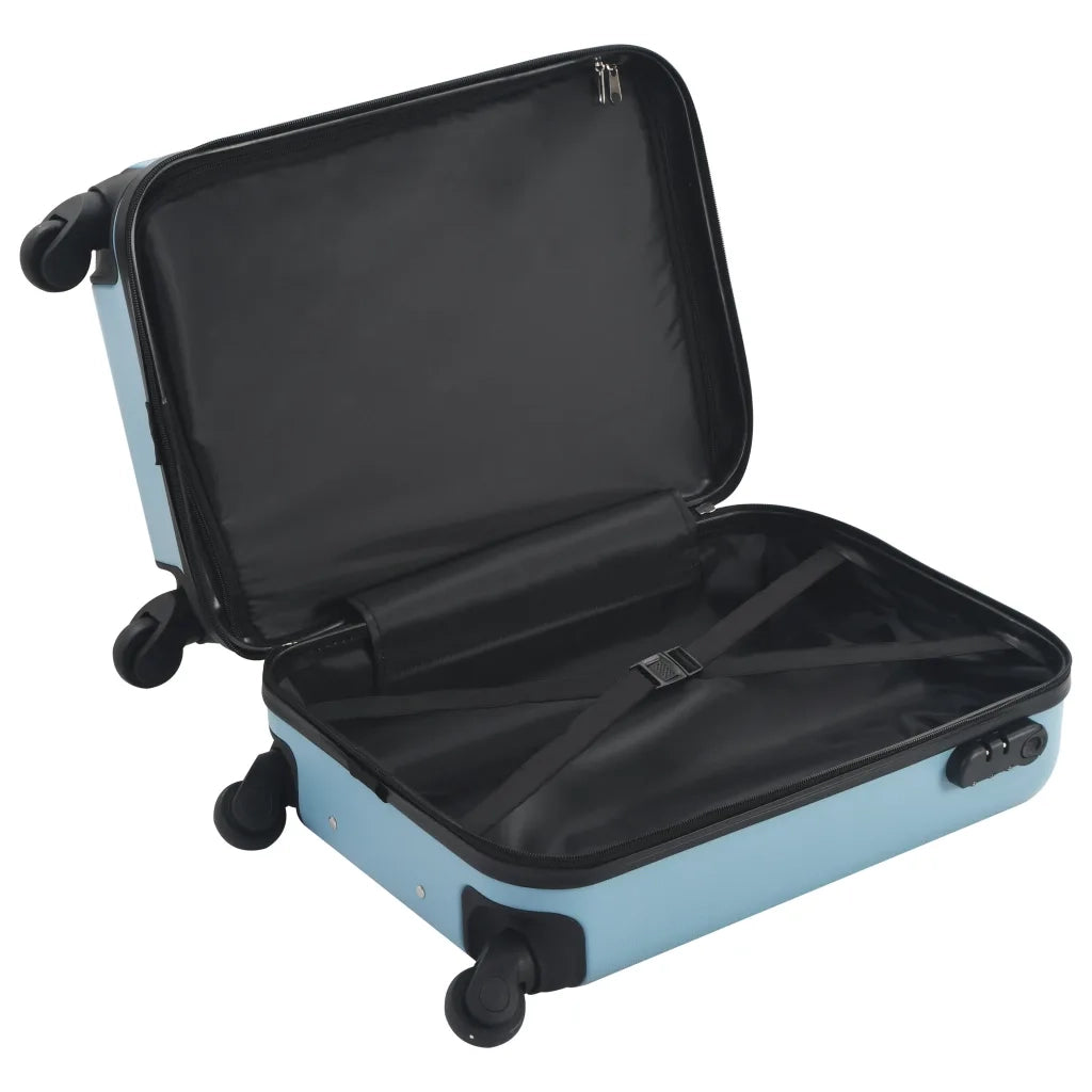 Trolley a Custodia Rigida Blu ABS 91894