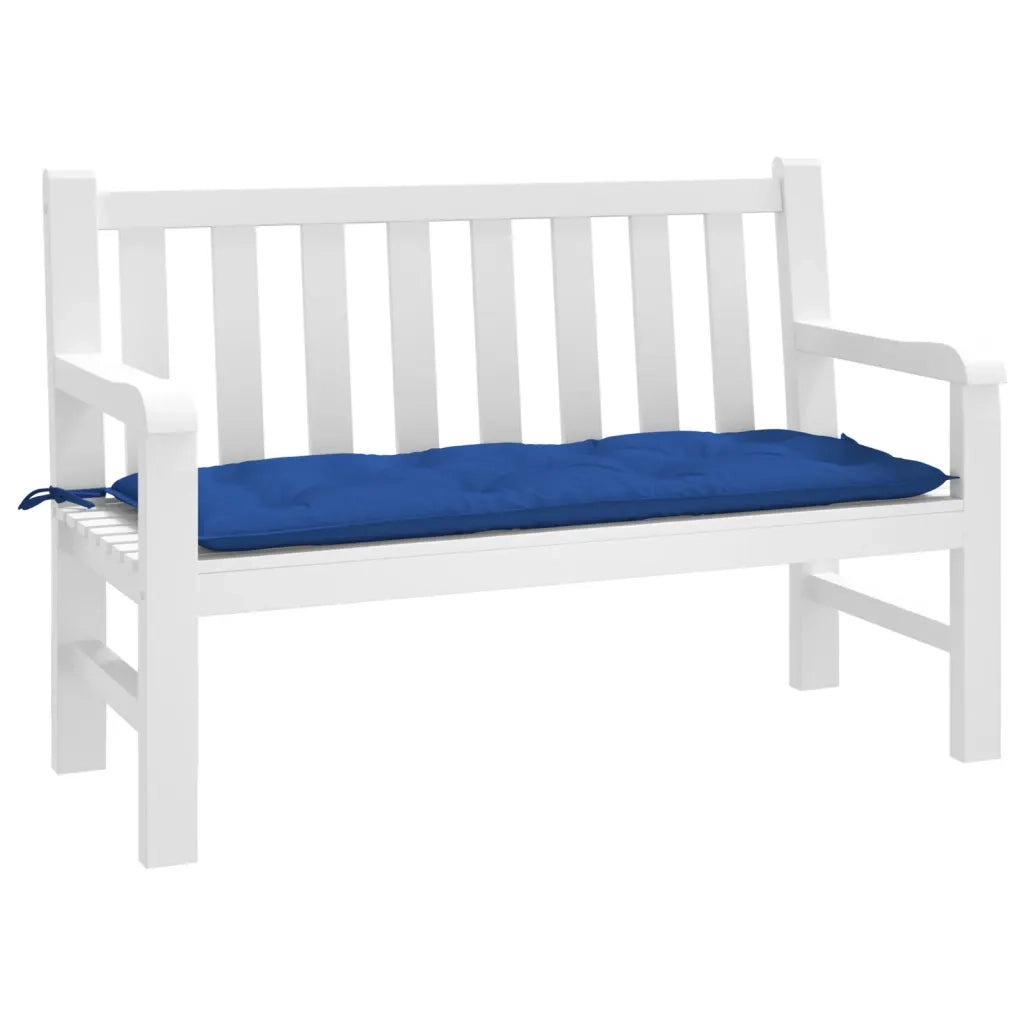 Cuscino per Panca Blu 120x50x7 cm in Tessuto Oxford 361593