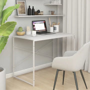 Scrivania per Computer Bianca 110x60x70 cm in Truciolato 30209