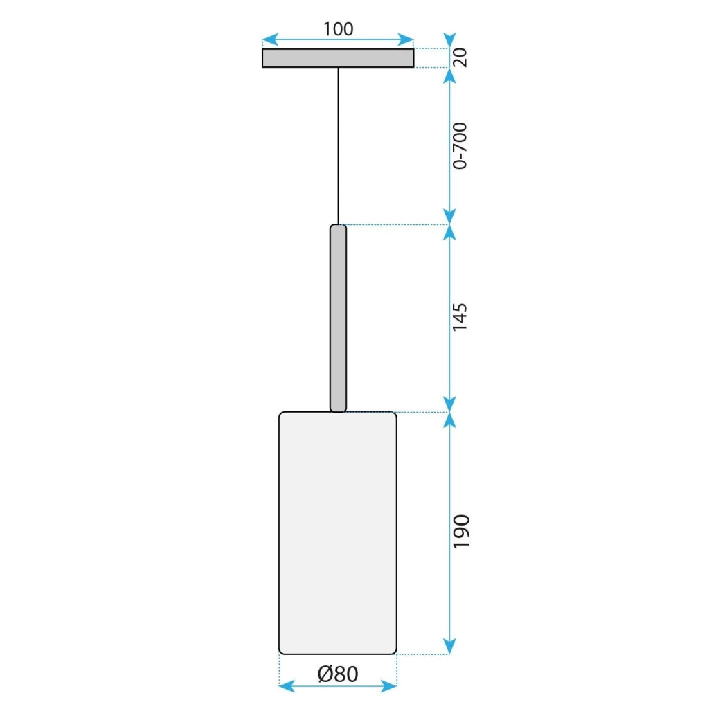 Lampada Da Soffitto APP1700-1CP Amber C