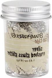Vetro glitter argentato - 143 oz