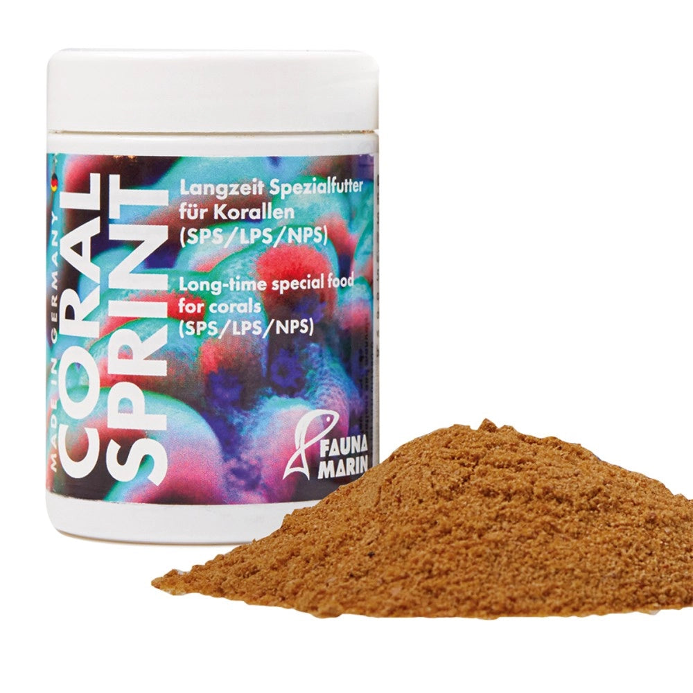 Fauna Marin Coral Sprint - cibo speciale in polvere per coralli SPS, LPS e NPS Formato: 100 ml