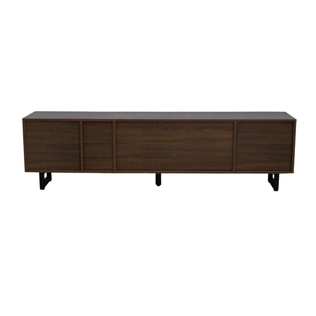 Mobile TV a 4 Ante in Legno Vintage ¨C MINIMAL ¨C 180x38x50 cm