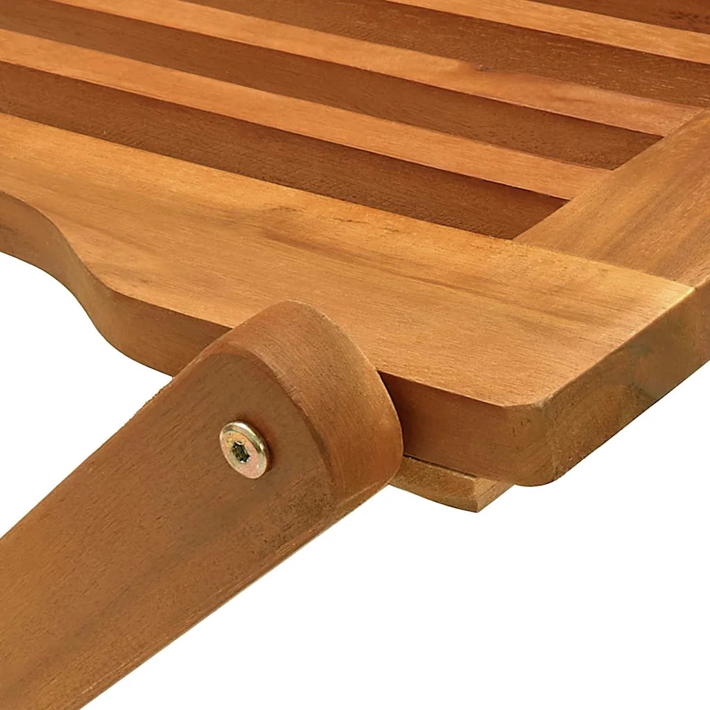 Set da Pranzo per Giardino 5 pz in Legno Massello di Acacia 3203353