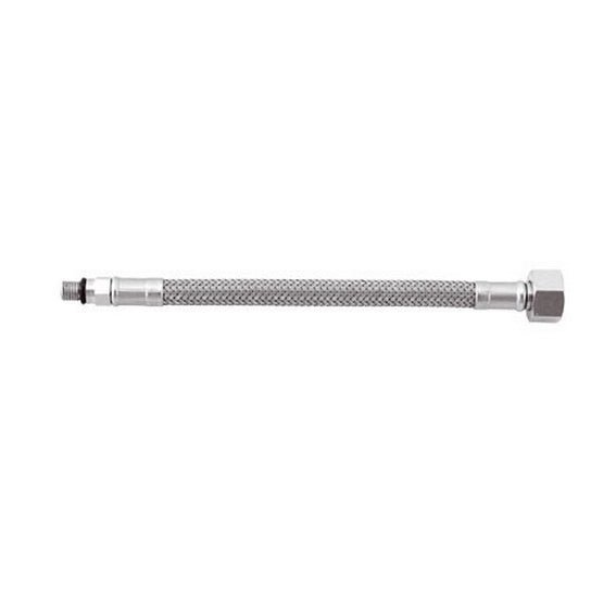 FLESSIBILE IN ACCIAIO INOX DN6 M8X1- F 3/8 cm. 40- DH- pezzi 1