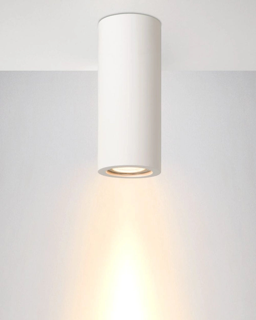 Spot da soffitto Lucide Gipsy bianco in gesso GU10 35W