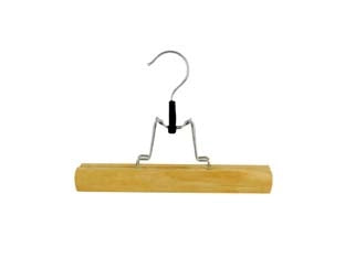 STAMPELLA PINZA PORTAPANTALONI LEGNO- - cm.26 colore naturale - 3 pezzi XTRA