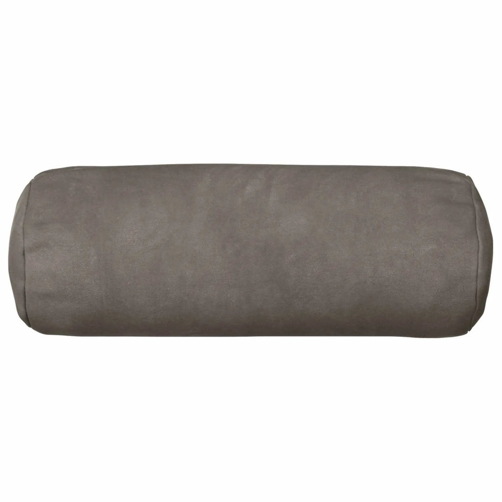 Federa 2 pcs HEERLEN Grigio Chiaro Ø 15 x 40 cm Velluto 923183
