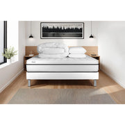 Pacchetto letto completo - Materasso 200x200cm + Box spring con doghe (kit) + 2 cuscini + Piumino - Vital Spa