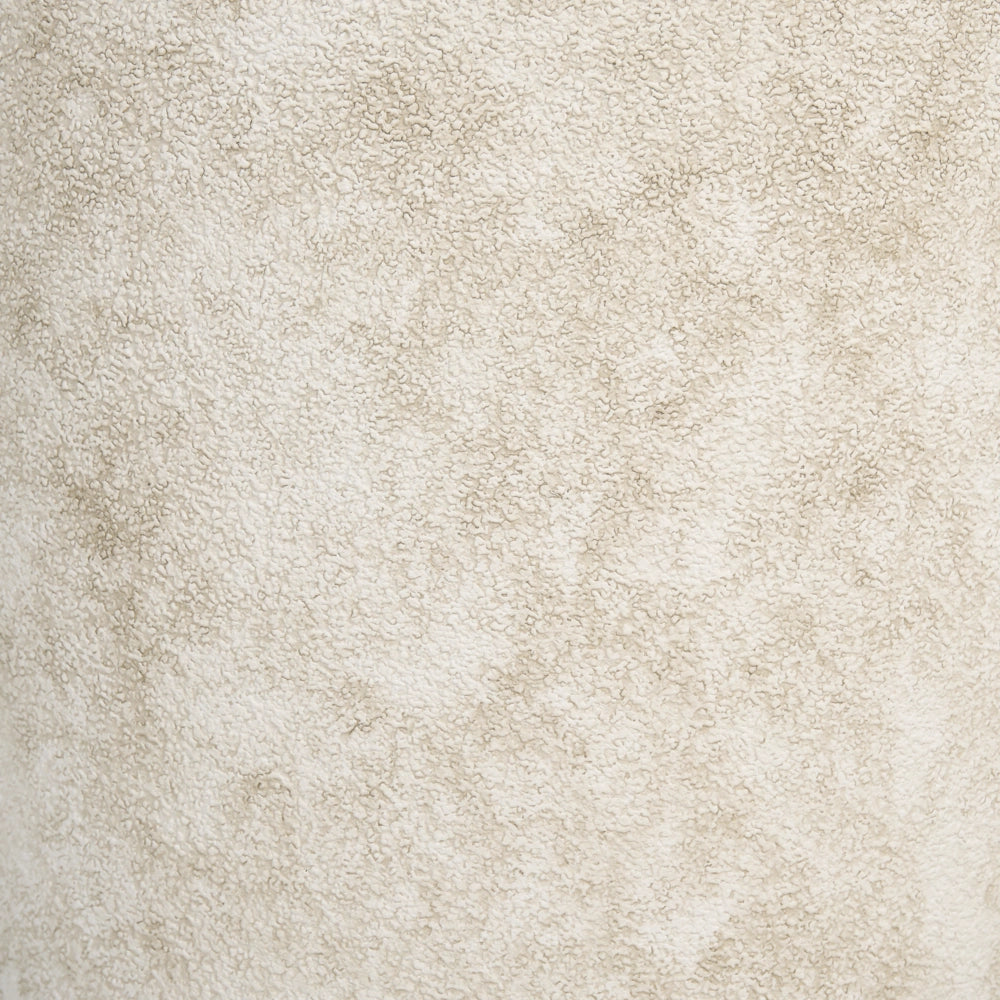 Vaso da fiori alto in pietra per giardino, per interni ed esterni 37x62 cm beige chiaro giardino terrazzo