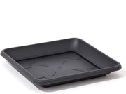 Scatola in plastica antracite 41 cm standard per vaso di fiori TERRA SQUARE