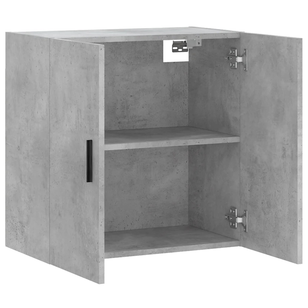 Mobile a Parete Grigio Cemento 60x31x60 cm in Legno Multistrato 829984