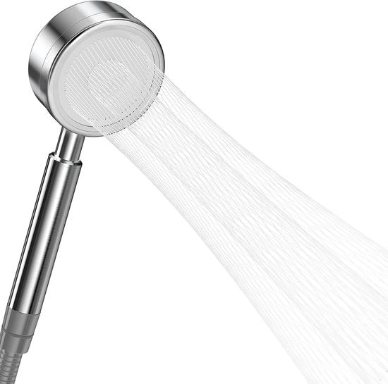 Spazzolino per docce - Manuale - Alta pressione - Acciaio inossidabile - Benessere – Spa – Sostenibile