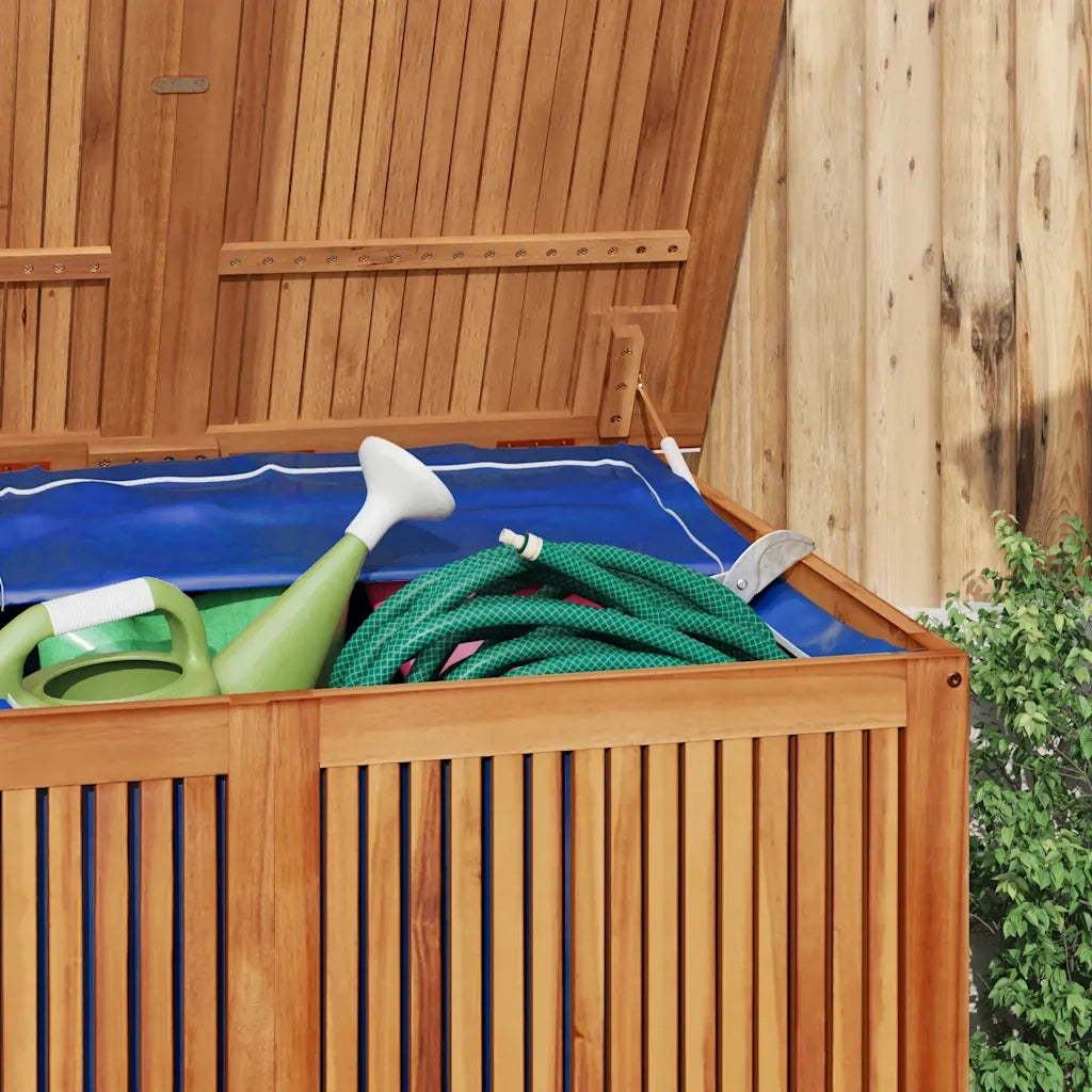 Contenitore da Giardino 150x80x75cm in Legno Massello di Acacia 319707