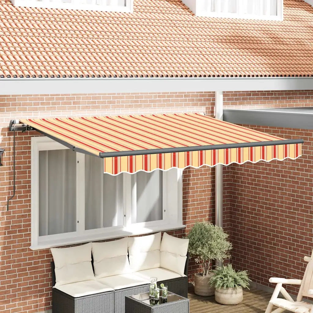 vidaXL Tenda Retrattile Multicolore 300 x 200 cm