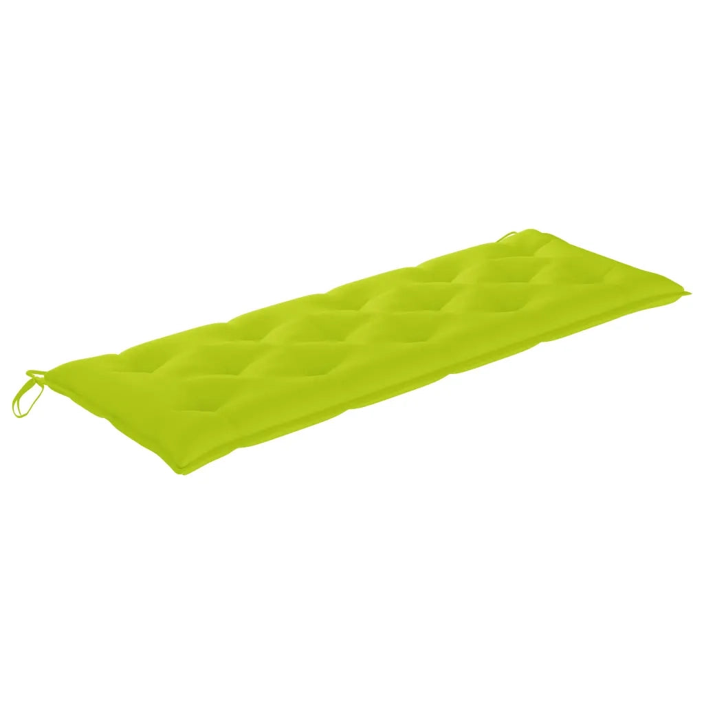 Panchina da Giardino e Cuscino 3 Posti 150cm Eucalipto Massello cod mxl 69862