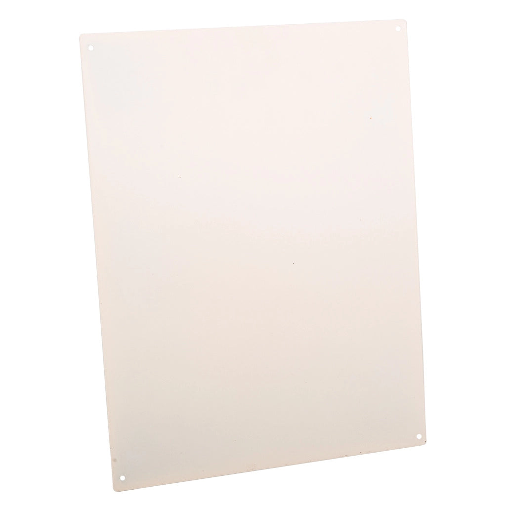 Placca in metallo giallo 25x33x0,6h