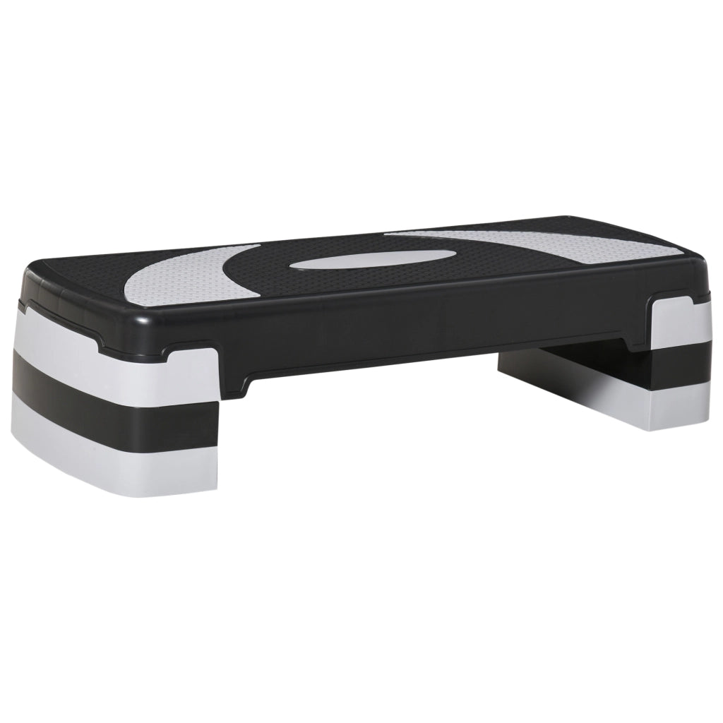 Stepper Fitness A¨¦robic ¨C Minimal ¨C Nero Grigio 80x31x20 cm