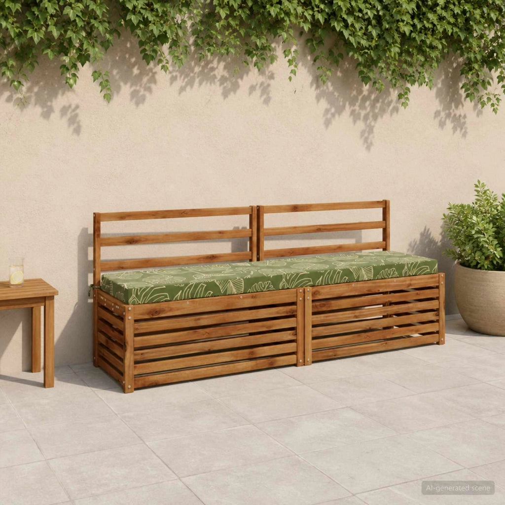 Cuscini per Panchina a 2 Pezzi SOEST 2 pz 100% Poliestere 950053