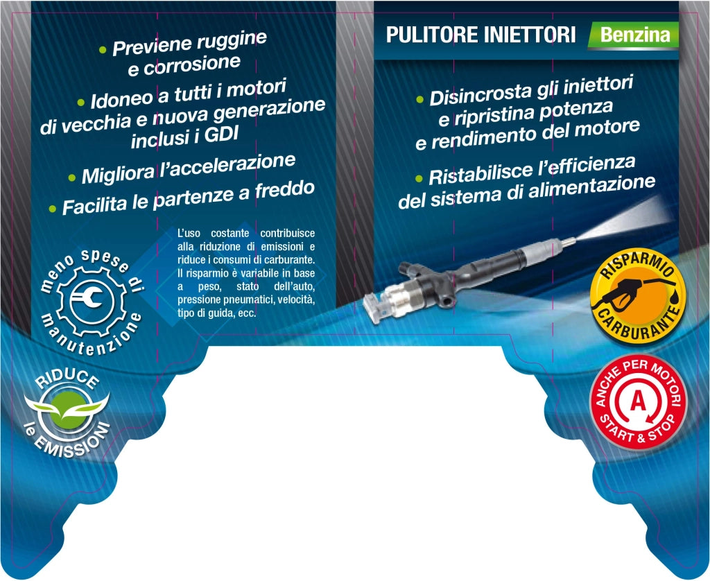 Arexons 9658 Benzina Pulitore Iniettori