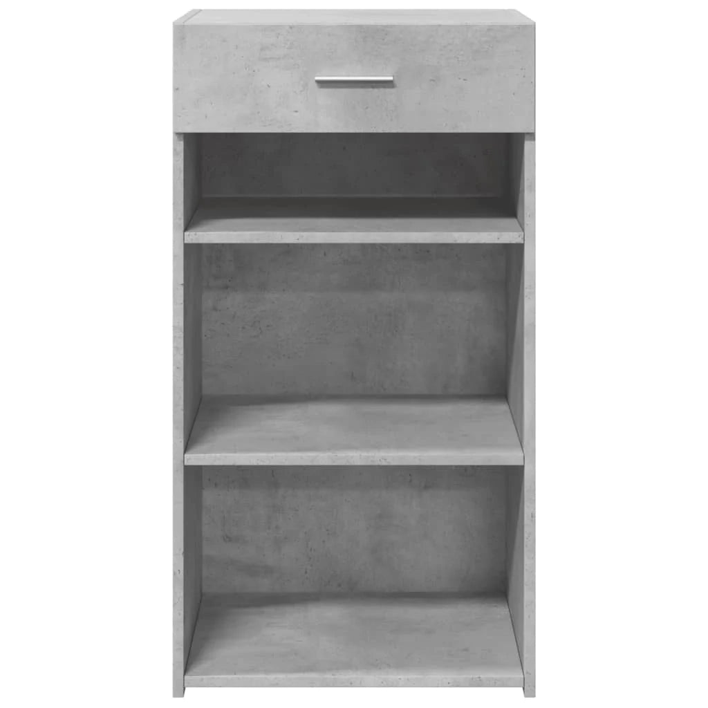 Buffet credenza cassettiera mobiletto mobile contenitore organizer per cucina soggiorno salotto 50 x 42,5 x 93 cm legno ingegnerizzato grigio 02_0031945