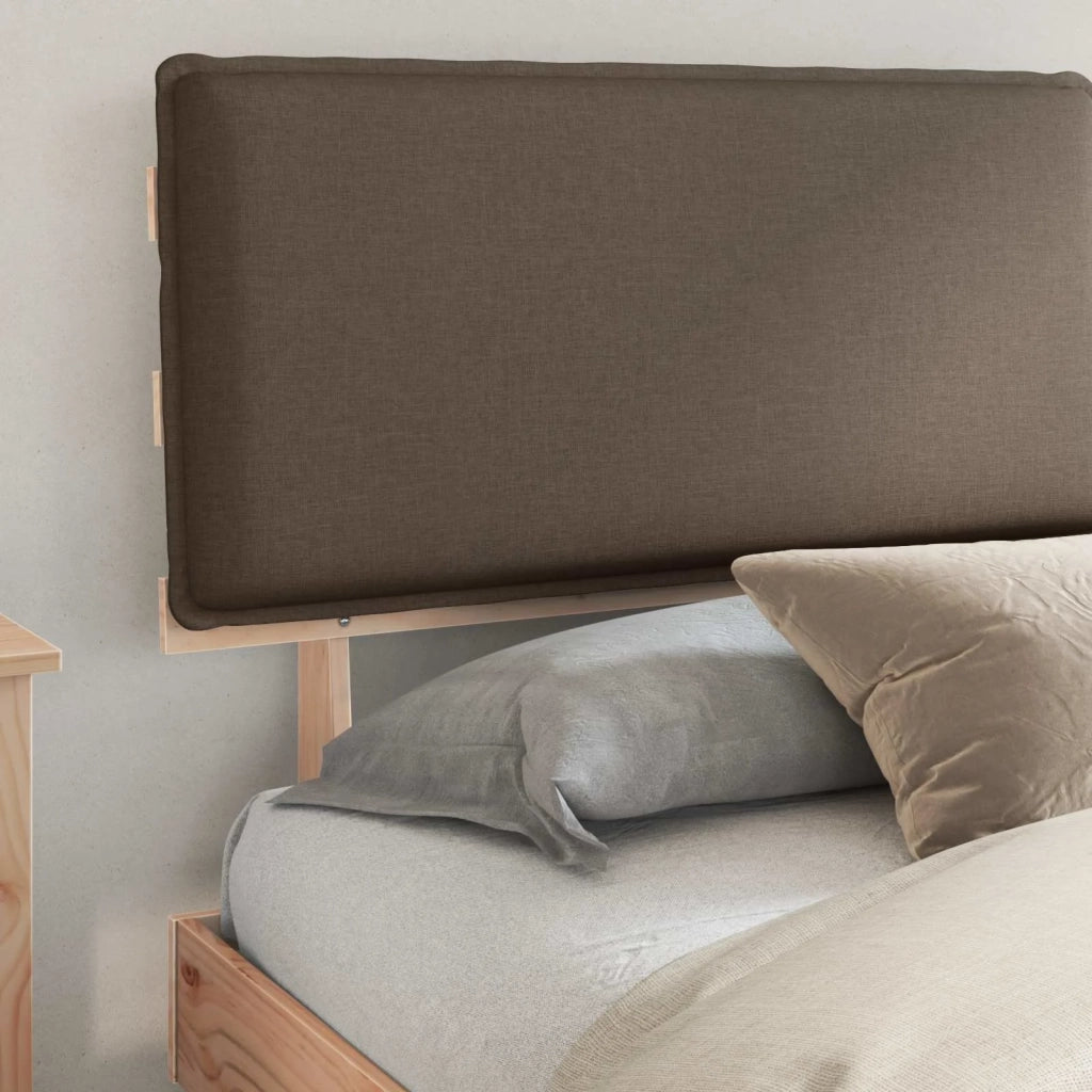 Letto con Testiera Rivestita Talpa 200 x 200 cm Pino massello