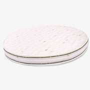 Materasso rotondo in Waterfoam, diametro 190cm - alto 20 cm, tessuto AloeVera