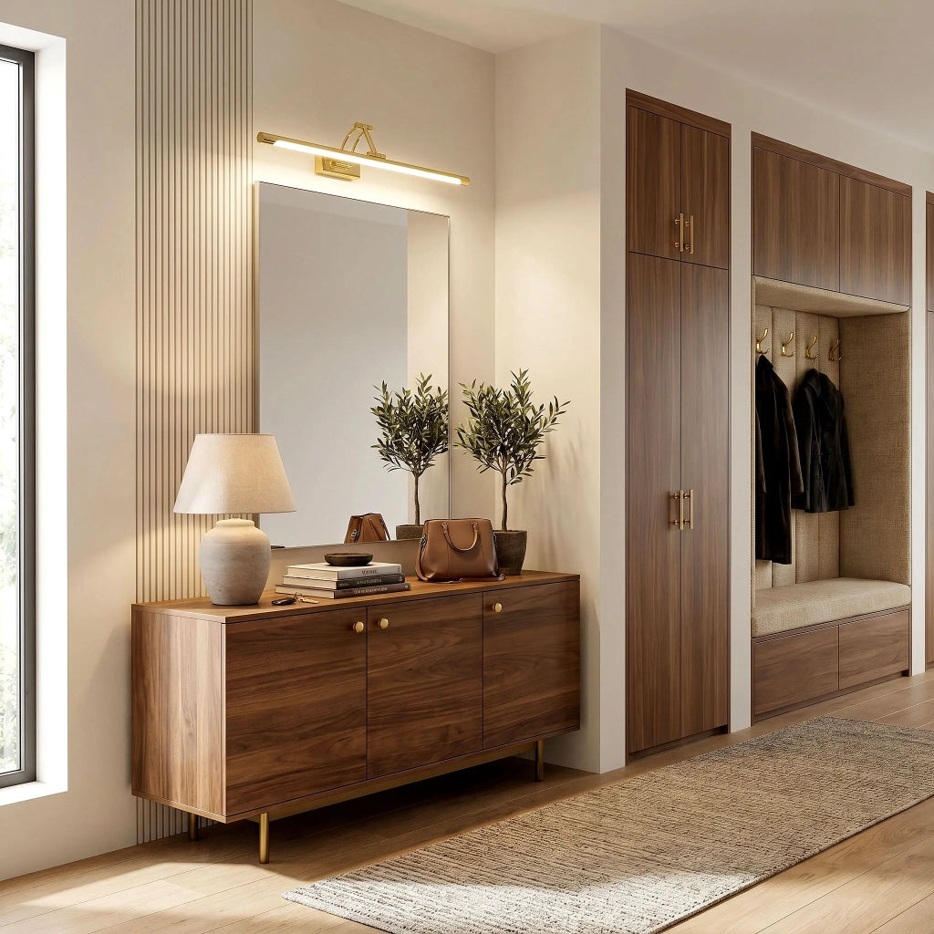 Applique Da Bagno Led Swe020-1w 60cm Gold