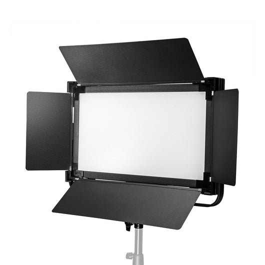 Walimex Pro Soft LED Brightlight 1400 Bi-Color Square - Luce d'area Soft LED di alta qualità con temperatura di colore 3200-5600K, potenza 100W per produzioni fotografiche e video professionali