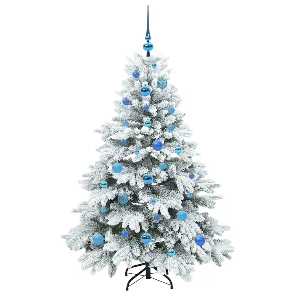 Albero di Natale artificiale con 150 LED Bianco 150 cm PE e PVC 3397608