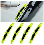 Protezione Anticraschio per Porte Auto 4 Pezzi - Protezione Porta Auto - Protezione Anticraschio Universale - Striscia di Protezione per Bumper - Materiale Resistenente - Carta Riflettente - Protezione Porta Auto
