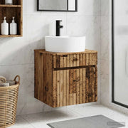 Mobile lavabo da parete Legno antico 49 x 44,5 x 65 cm