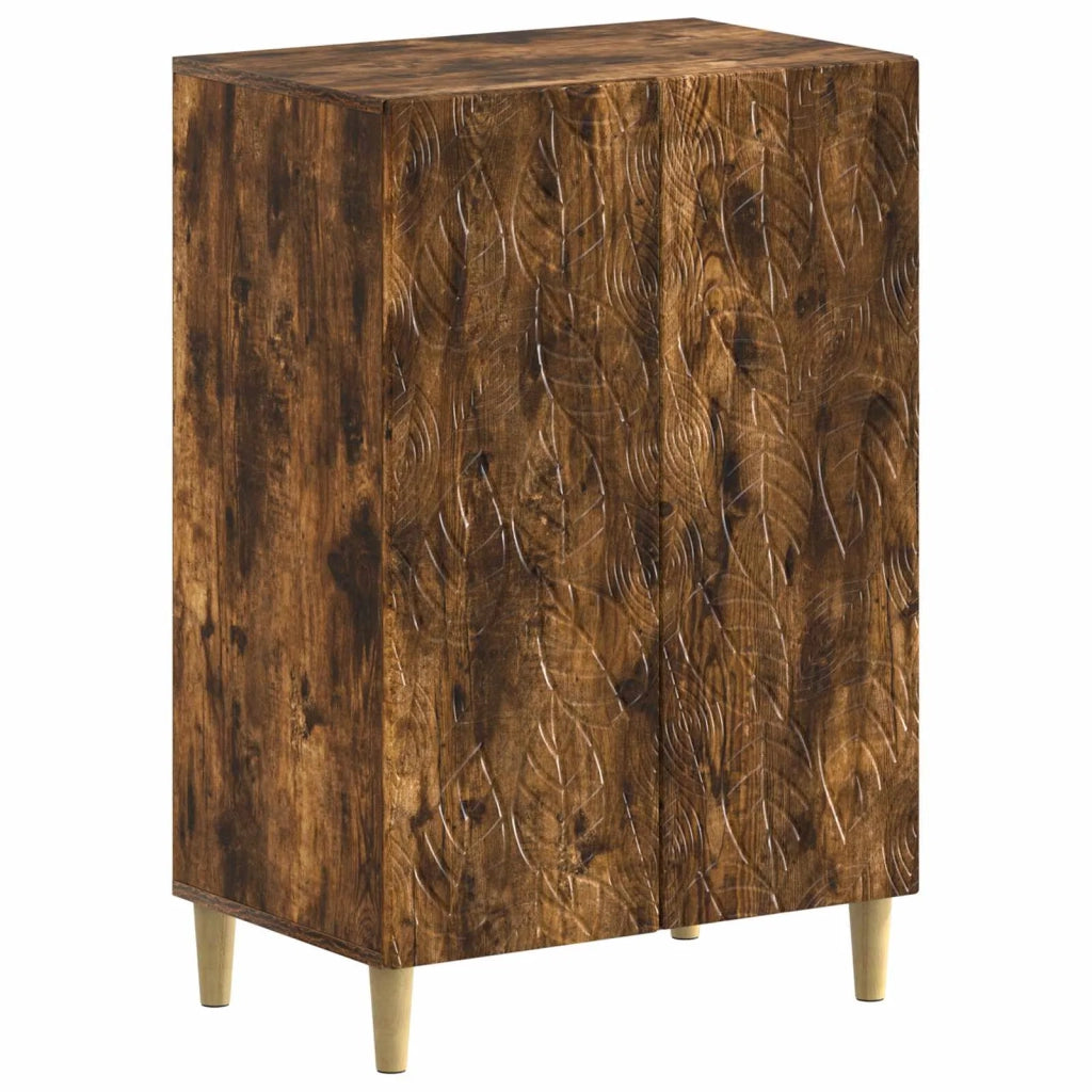 Mobile per scarpe DELFT 59,5 x 39,5 x 90 cm Rovere Fumo 897090
