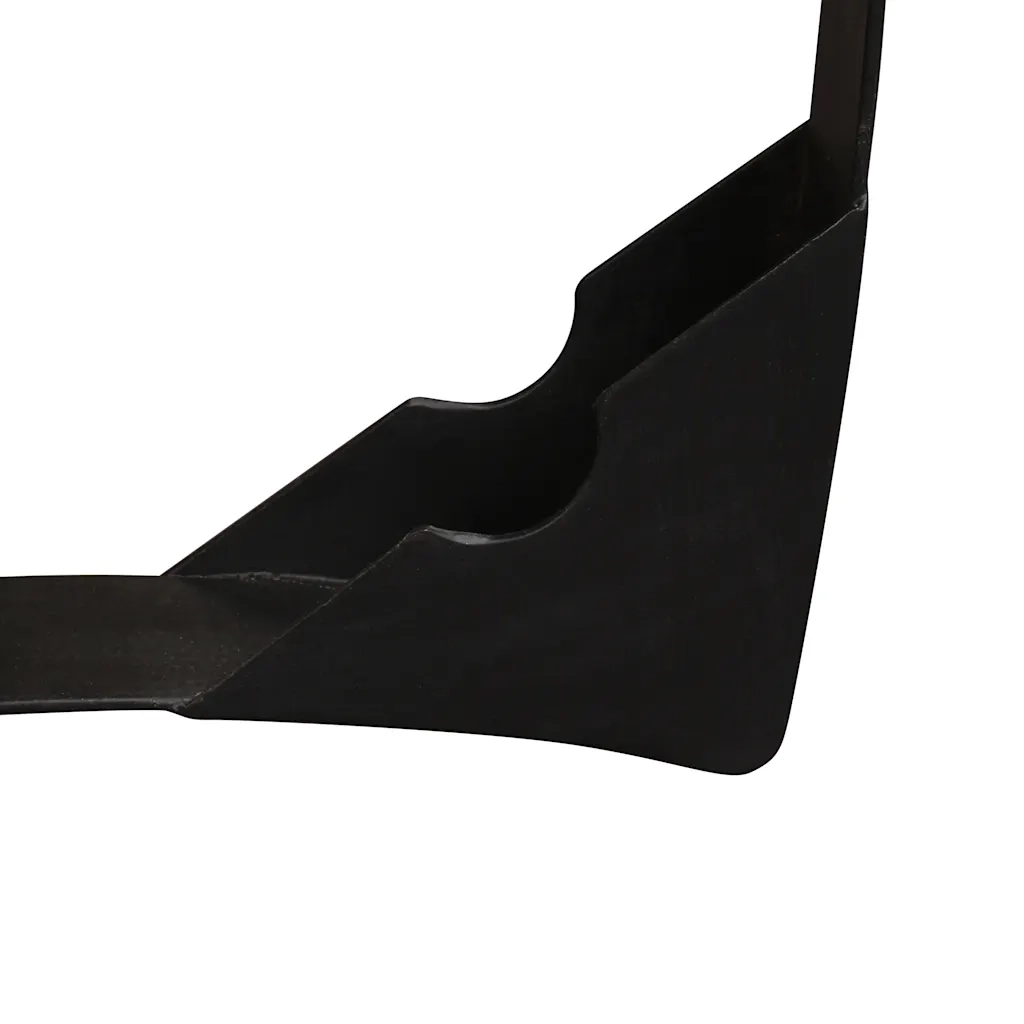 Tavolino da Salotto in Legno Massello Grezzo di Mango 60x40 cm 244673