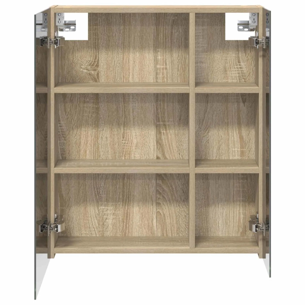 Mobiletto per specchio da bagno Rovere Sonoma 60 x 14,5 x 70 cm 889057