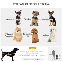 Passeggino per Cani Piccoli Pieghevole, Ruote Girevoli con Freno in EVA e Guinzaglio di Sicurezza, 65x42x94cm Verde