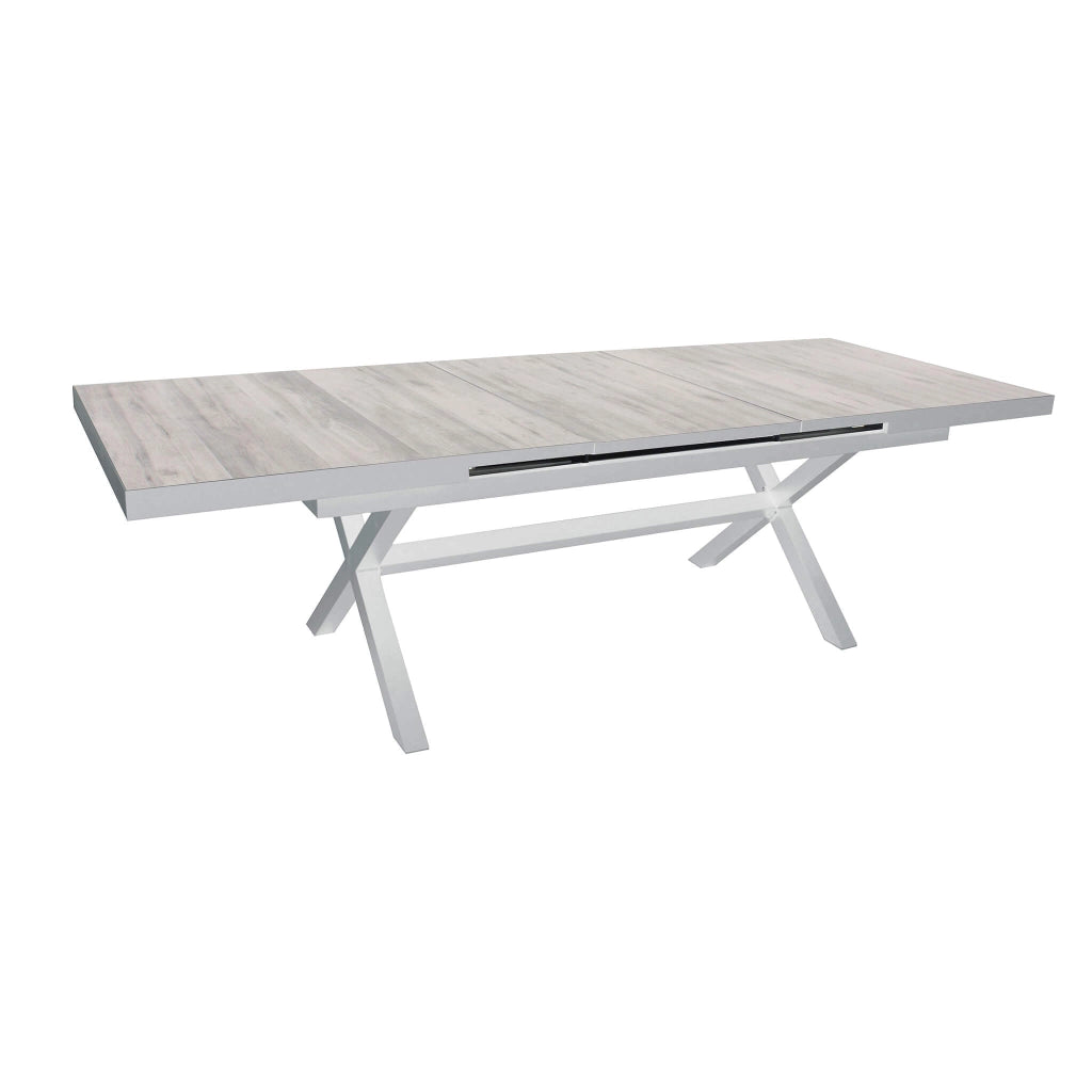 Tavolo da Giardino Allungabile e Gres cm 200/260x100 - SHAUN