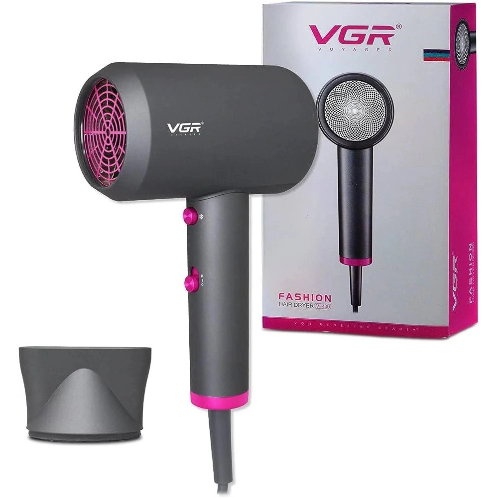 Trade Shop - Vgr V-400 Asciugacapelli Professionale 2000w Parrucchiere Shop Styling Capelli -