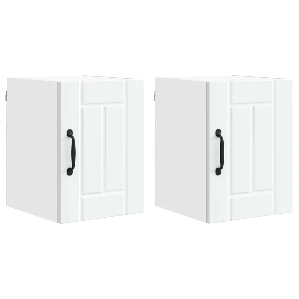 Armadietto a muro LUCCA 2 pcs Bianco 30 x 31 x 40 cm 884855