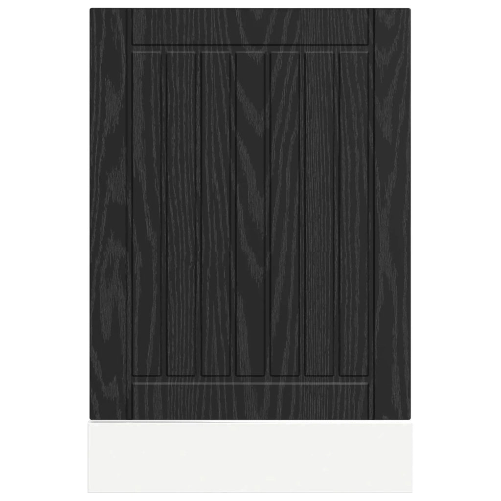 Pannello lavastoviglie LUCCA Rovere Nero 45 x 1,5 x 57 cm 8003821