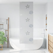Tenda a Rullo Doccia 70x240 cm Larghezza Tessuto 66 cm 4014888