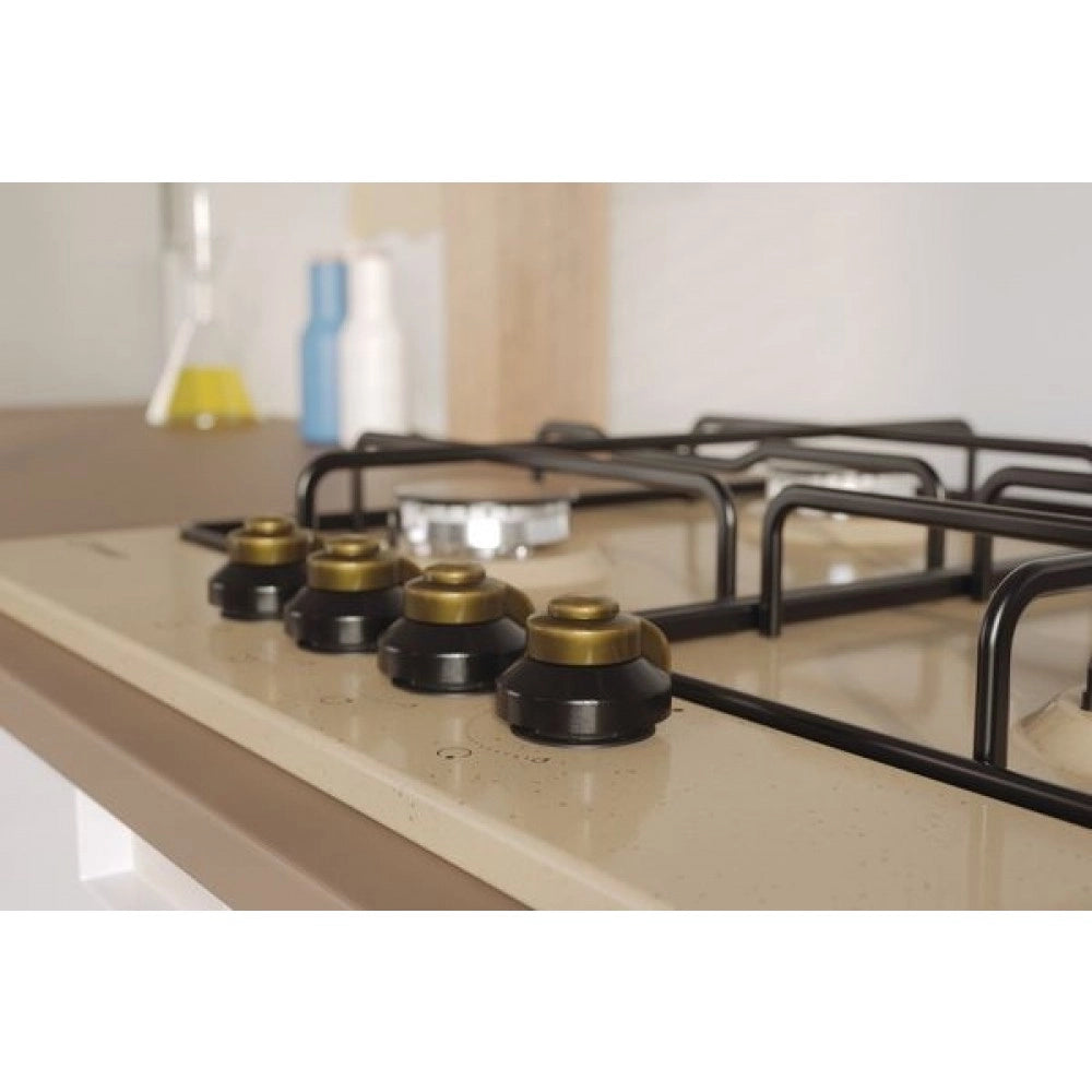 Indesit TH 642 /I (AV) Avena Da incasso 58 cm Gas 4 Fornello(i)