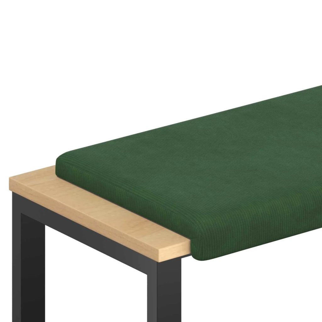 Cuscino per panchina corduroy Verde Scuro Profondità 35 cm 42043371