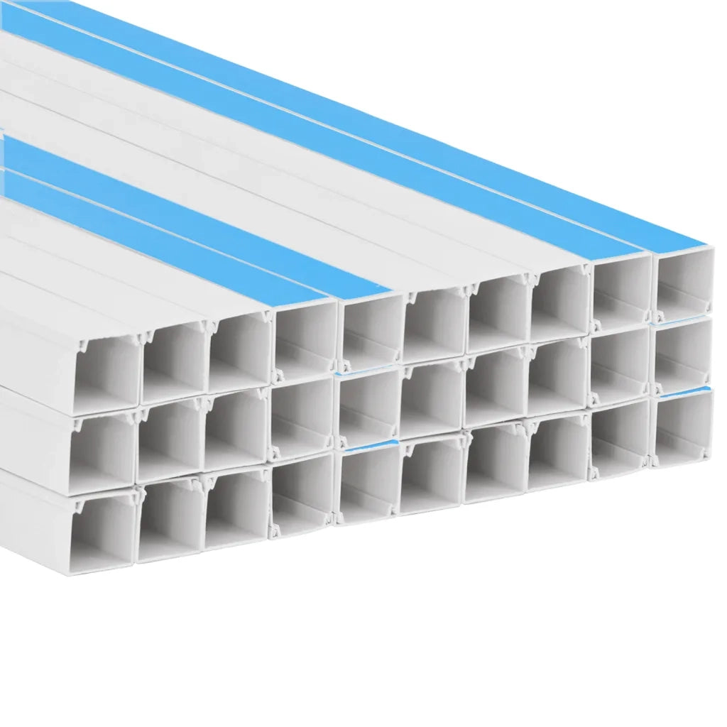 Canalina per Cavi Autoadesiva 20x10 mm 30 m in PVC CFW2765845