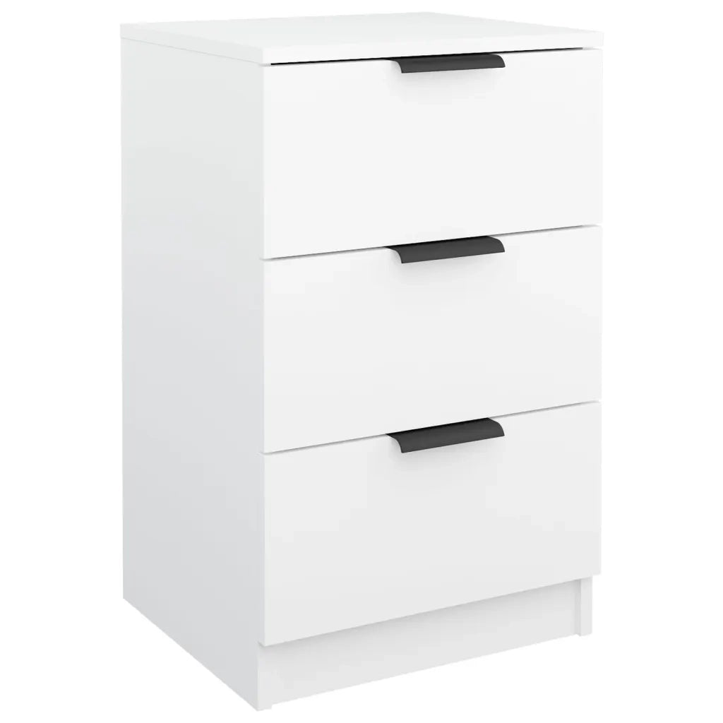 Comodino Bianco 40x36x65 cm cod mxl 30851